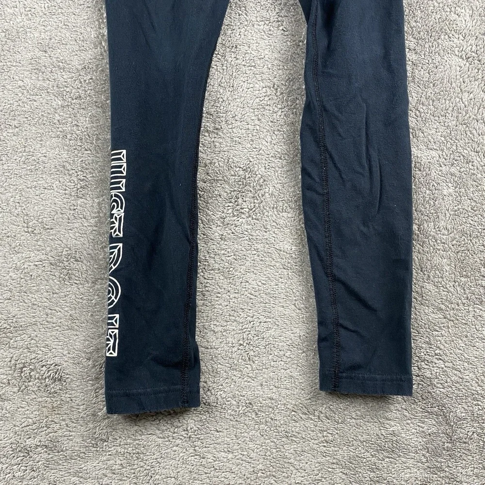Nike Running Pants‎ Girls Size Small Black Training Tight Fit